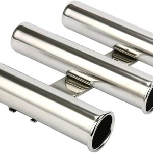 3 Tube Marine Stainless Steel Fishing Rod Holder for Marine Boat Yacht Accessories 3 Rod Rack
