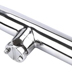 Boat Accessories Fishing Rod Holder Clamp Side Mount 7/8"-1" Rail Marine Boat Stainless Steel Rod Pole Bracket Tool