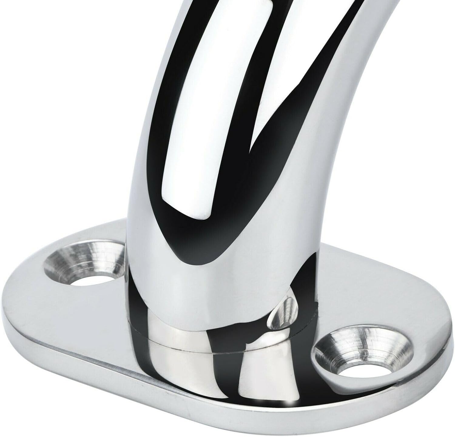 Boat Accessories Marine 2 Pieces Stainless Steel 9'' Boat Polished Grab Handle Handrail for Door/Bath/Boat - Image 3