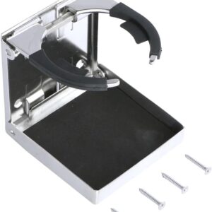 Boat Accessories Stainless Steel Folding Cup Drink Holder for Marine Yacht Truck RV