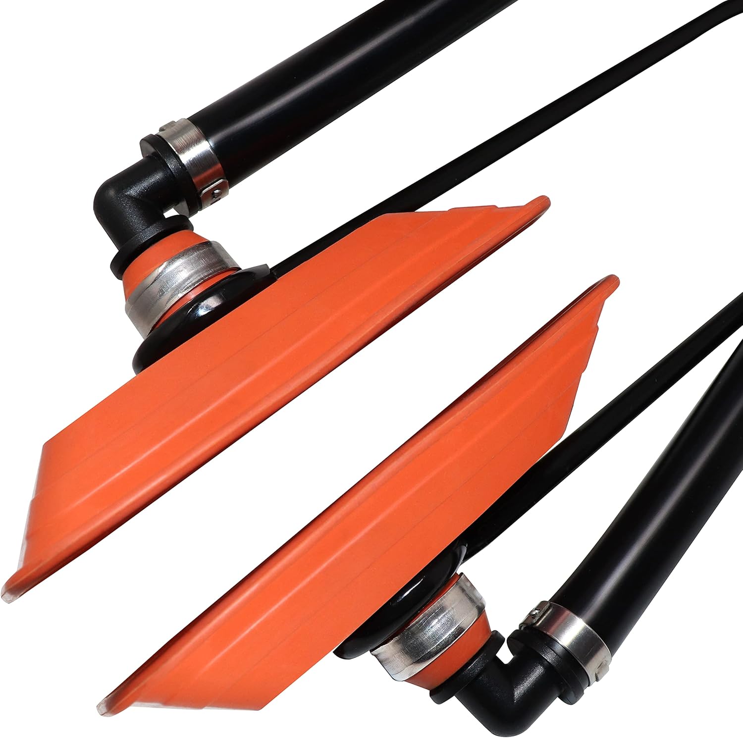 Seaworks Steel Dual Feed Muff Style Heavy Duty Steel Boat Motor Flusher | Use for Antifreeze Winterization or Common Water Flush | 5\/8 Inch Standard Garden Hose Connection - Image 6