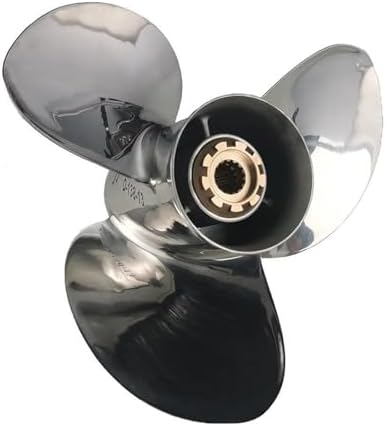 Stainless Steel Boat Propeller for Outboard Engines 60-130 HP, Durable & High Performance, for Your Boat, Marine Grade Propeller Accessory - Image 2