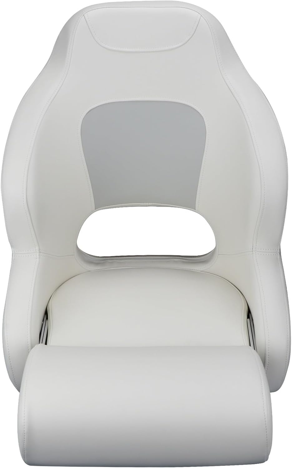 UNKOMN Marine hardware Boat Accessories Marine Folding Seat Boat Fishing Pro Casting Deck Seat Boat Bike Butt Chair(Khaki) - Image 3